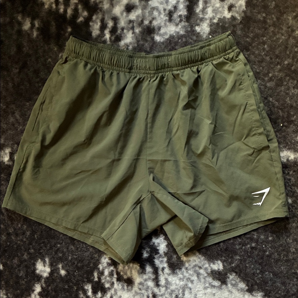 Gymshark Men’s Green Athletic Shorts